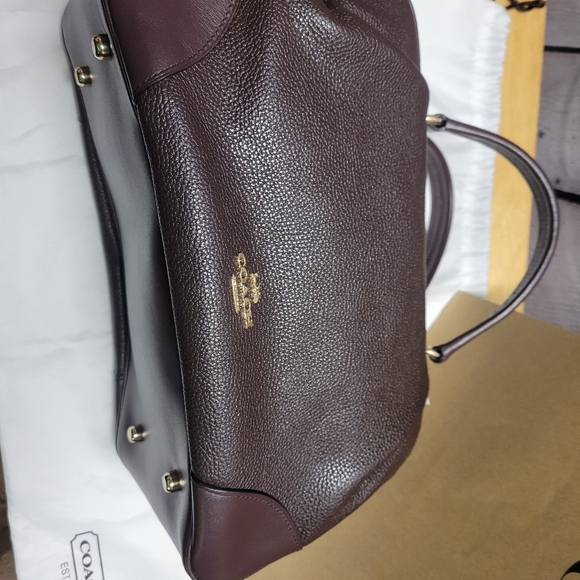 NWT COACH Lane Satchel 👛 - Picture 3 of 14